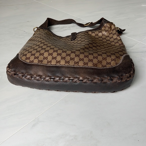 Gucci New Jackie Bag GG Coated Canvas Large - Picture 8 of 16